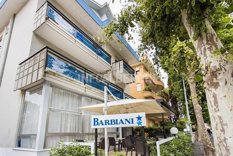 Hotel Barbiani Риччоне Екстер'єр фото